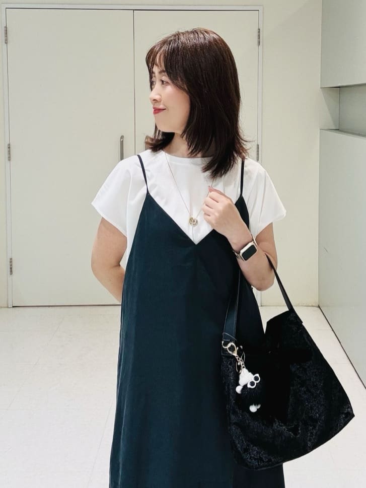 makiさんの「UNTITLED｜【洗える/Tシャツ】ツイストプルオーバー」を使ったコーディネート