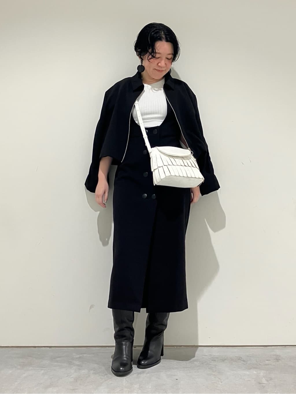 Cさんの「HIROKO HAYASHI｜FRANGIA（フランジャ）ショルダーバッグ」を使ったコーディネート