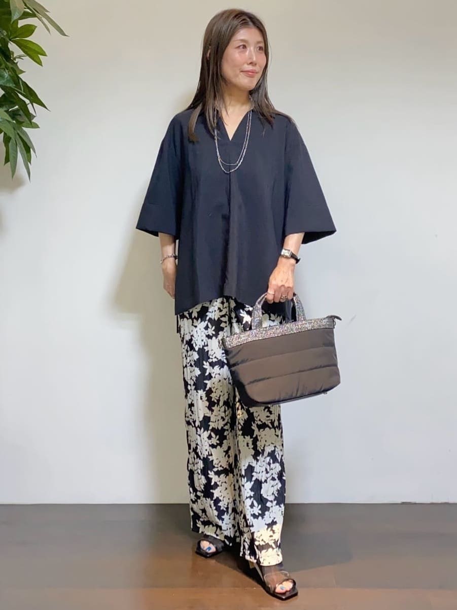 tomoさんの「UNTITLED｜コットンキャミソール」を使ったコーディネート