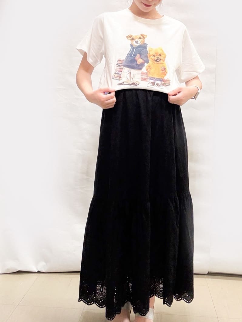bulさんの「SHOO･LA･RUE｜◆【高レビュー/累計販売35万足突破】片手ではけるサンダル シューダル 25SS」を使ったコーディネート