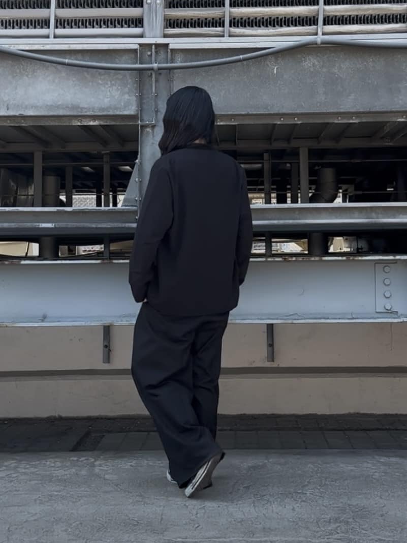 ミヅキさんの「tk.TAKEO KIKUCHI｜◆360度ストレッチノーカラージャケット（セットアップ対応）」を使ったコーディネート