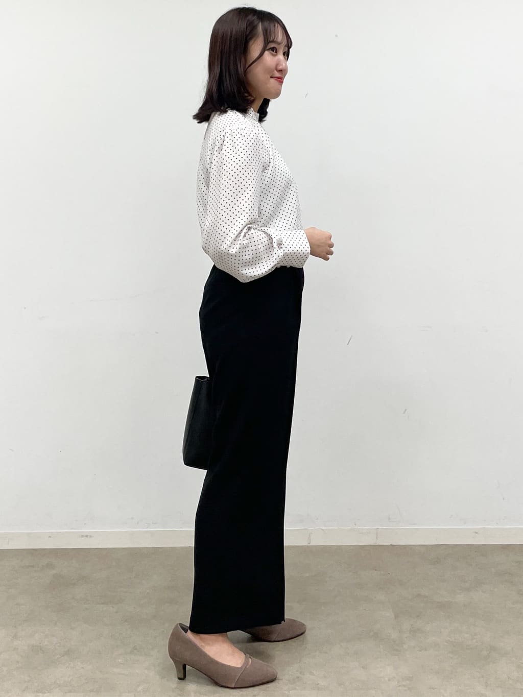 yukariさんの「Reflect｜【SS-4Lサイズ】ドットプリントブラウス」を使ったコーディネート