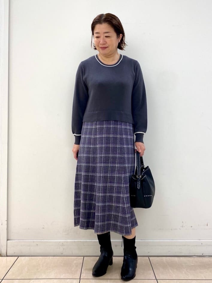 ksmさんの「Reflect｜【気軽な羽織に◎】中綿キルティングショートコート」を使ったコーディネート