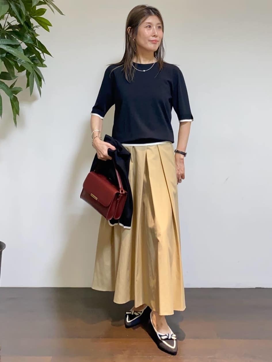 tomoさんの「UNTITLED｜コットンキャミソール」を使ったコーディネート
