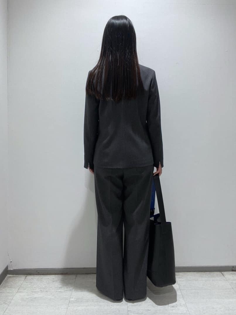 meiさんの「INDIVI｜【通勤／オフィス】タックジョーゼットブラウス」を使ったコーディネート