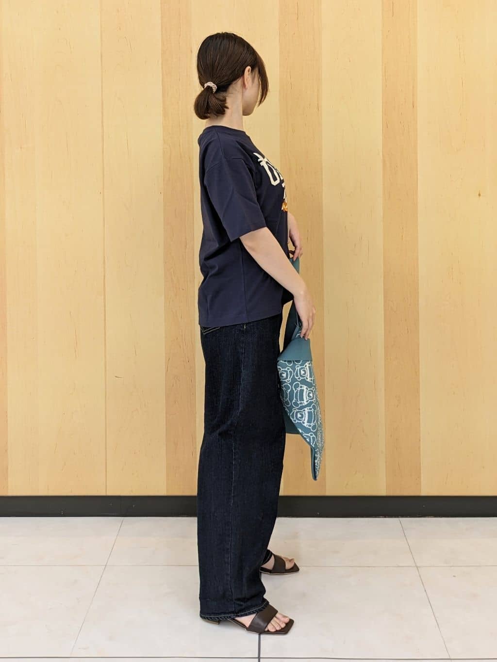 Ayakaさんの「Dessin｜ロゴ刺繍Tシャツ」を使ったコーディネート