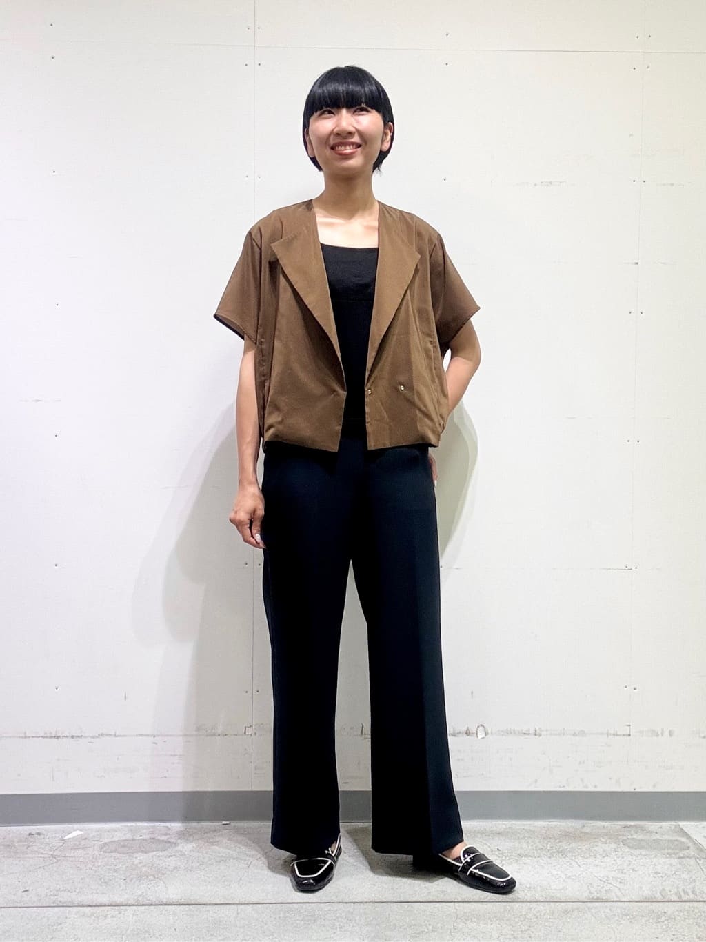 naoさんの「INDIVI｜【日本製】ビスチェインナータンクトップ」を使ったコーディネート
