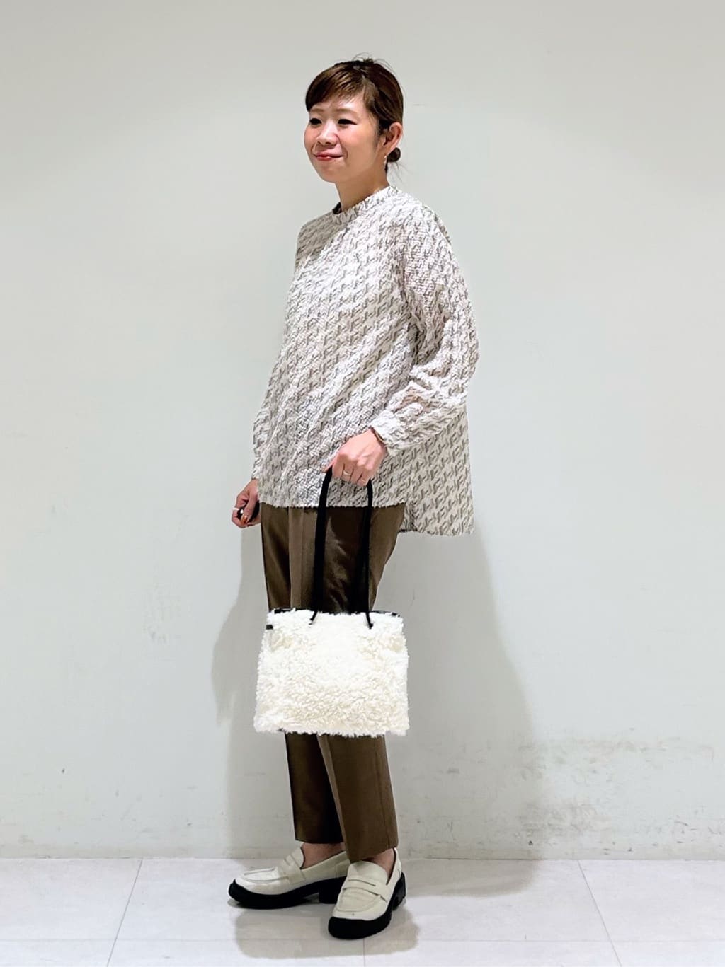 tsuyuさんの「INDIVI｜ミンク調フェイクファージレ」を使ったコーディネート