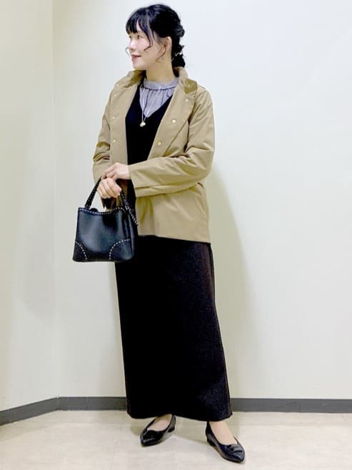  beni_gingerさんの「Reflect｜【すっきり見え／フード取り外し可／通勤におすすめ◎】ライティアウター」を使ったコーディネート