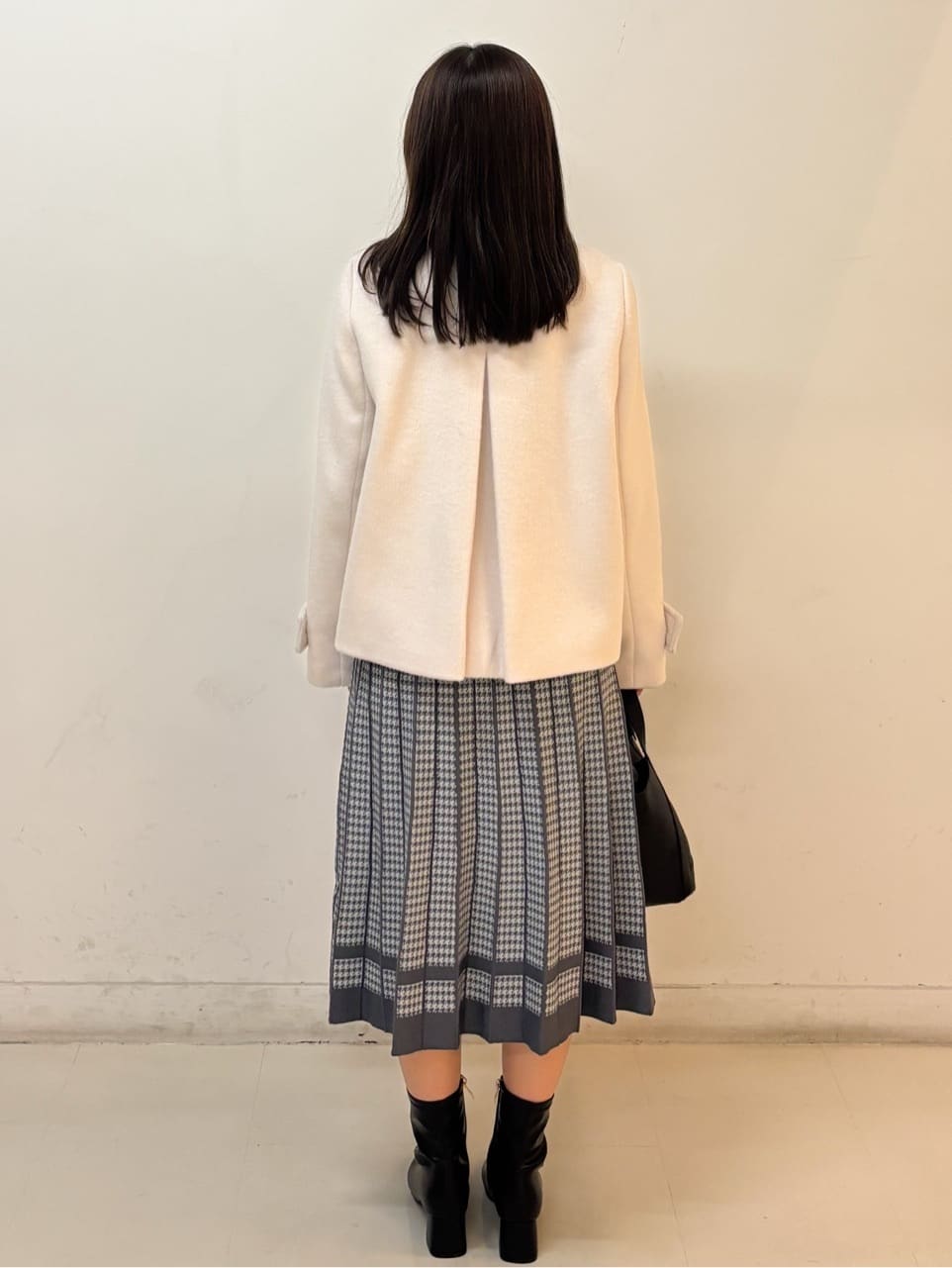 もとさんの「index｜ベーシックショートブーツ【THEシリーズ／抗菌防臭加工】」を使ったコーディネート