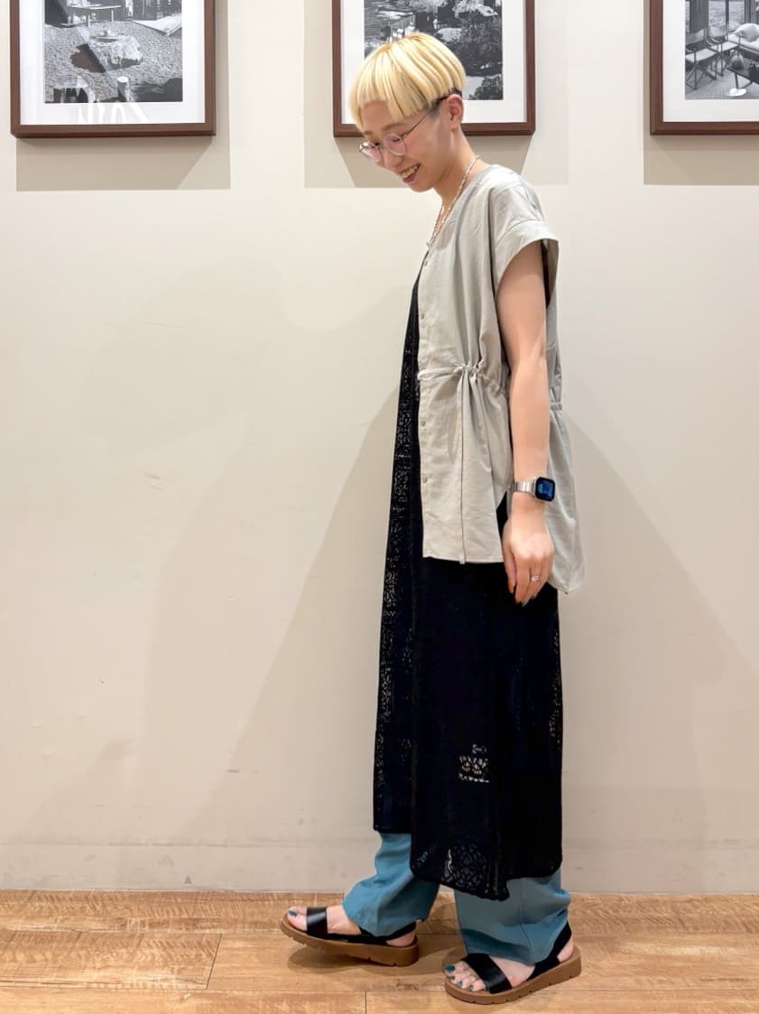 Ayumiさんの「SHOO･LA･RUE｜【S-LL】レースキャミワンピース」を使ったコーディネート