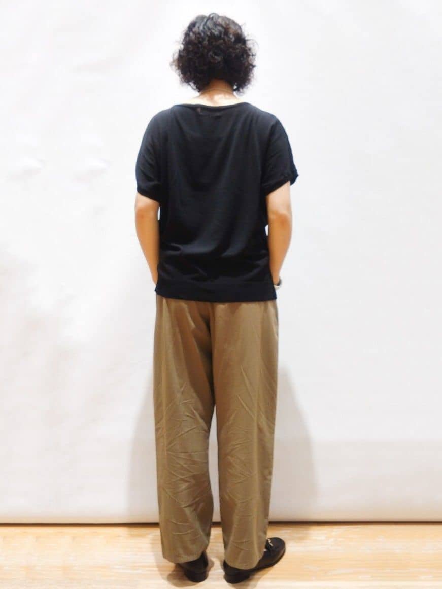 ぽんさんの「OPAQUE.CLIP｜《6色展開／S-LLサイズ》ドルマンスリーブニット【UV／接触冷感／洗濯機洗い可／抗ピル】」を使ったコーディネート