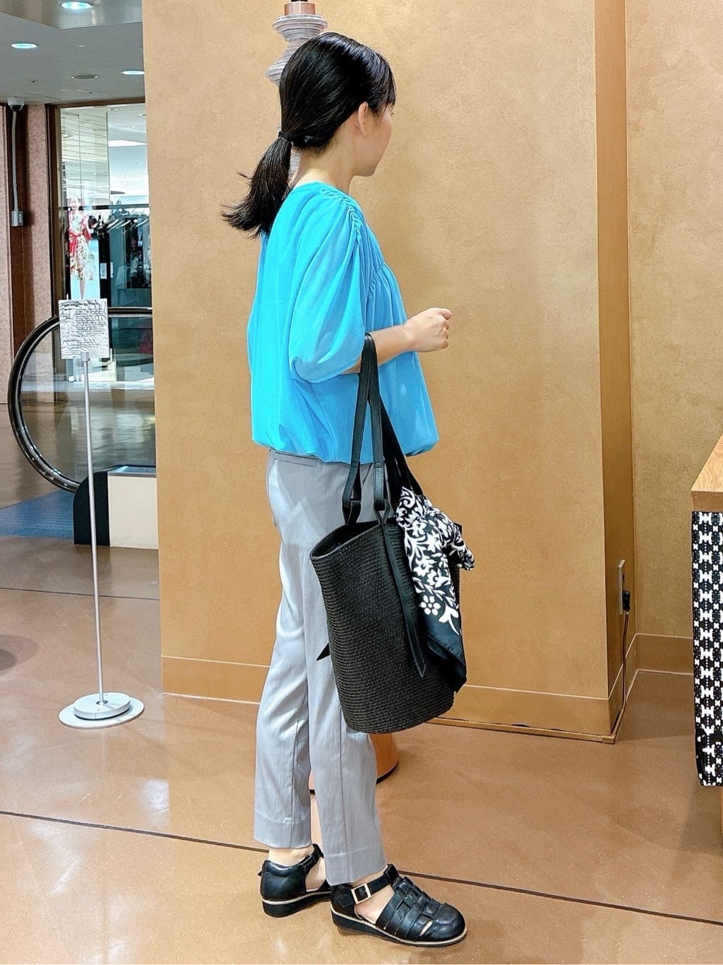 hattoriさんの「INDIVI｜【洗える／前後2WAY】インナータンクトップ」を使ったコーディネート