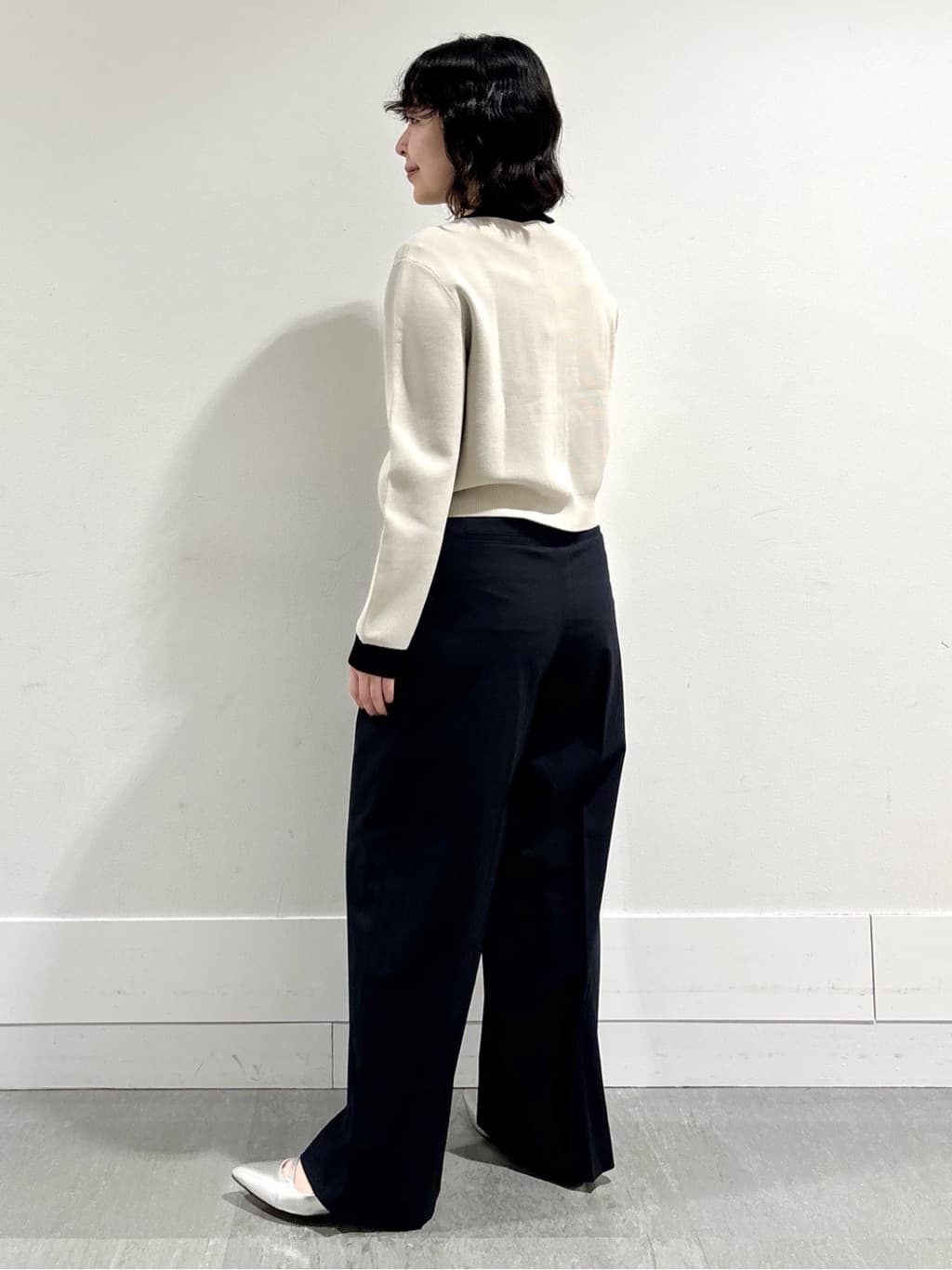 モエカさんの「UNTITLED｜【洗える/ジャケット風】ミラノリブカーディガン」を使ったコーディネート