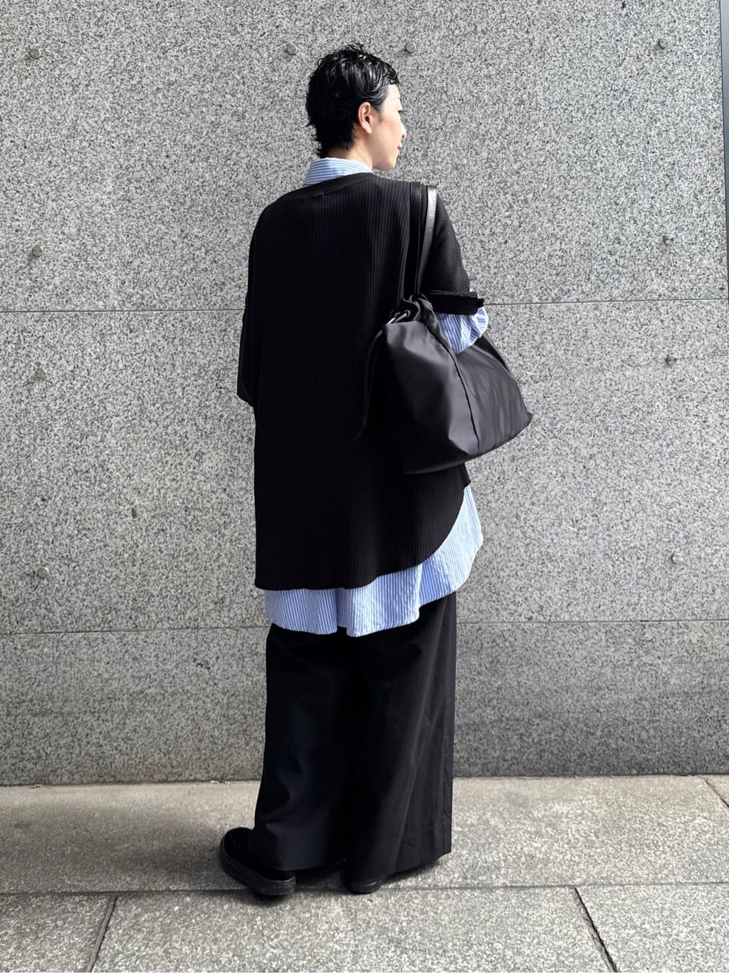 Kさんの「HIROKO HAYASHI｜LUINI SATINE（ルイーニ サティーネ）トートバッグ」を使ったコーディネート
