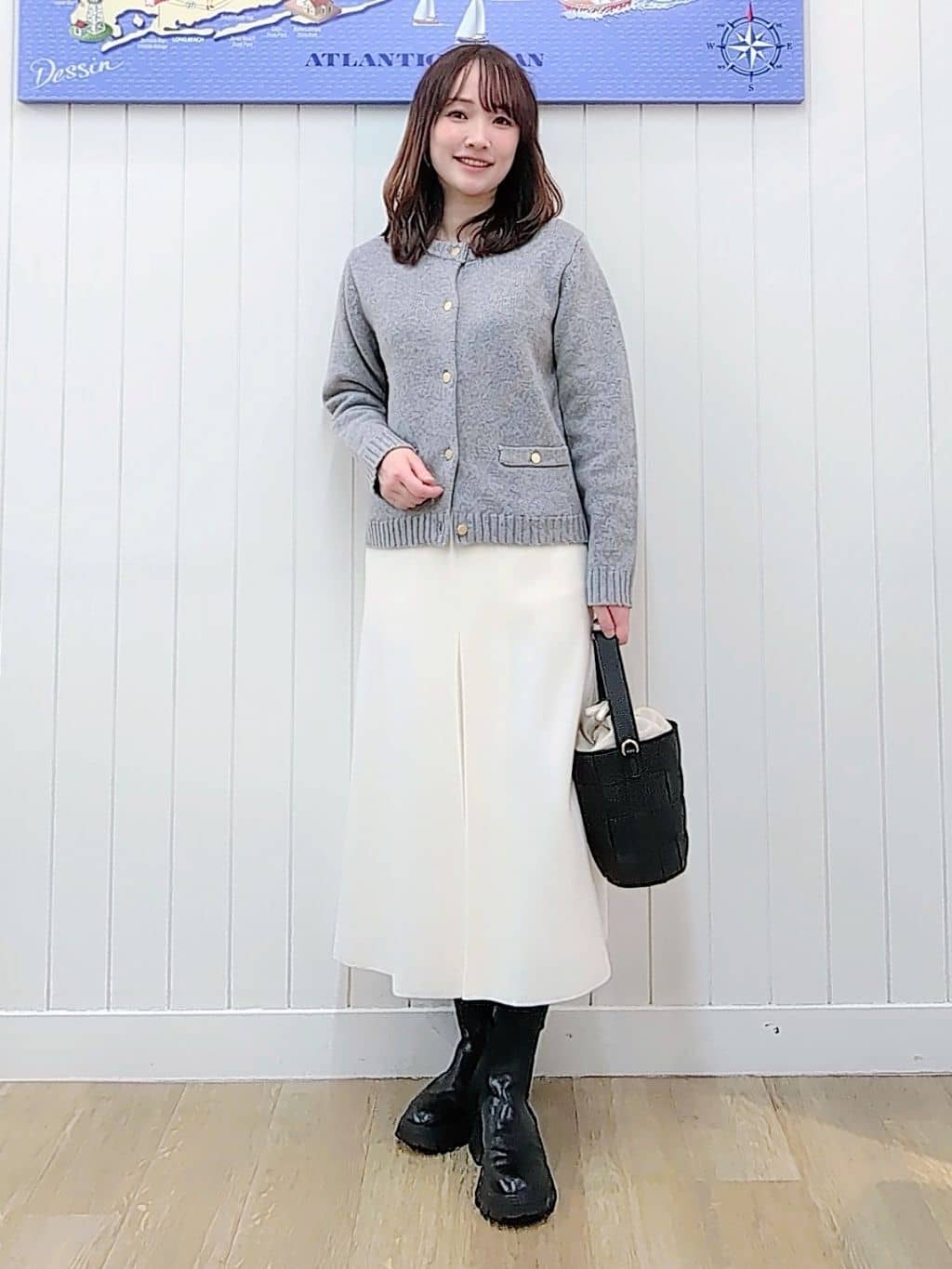 itoさんの「Dessin｜【撥水・2WAY】ミュラーダウンコートロング丈」を使ったコーディネート