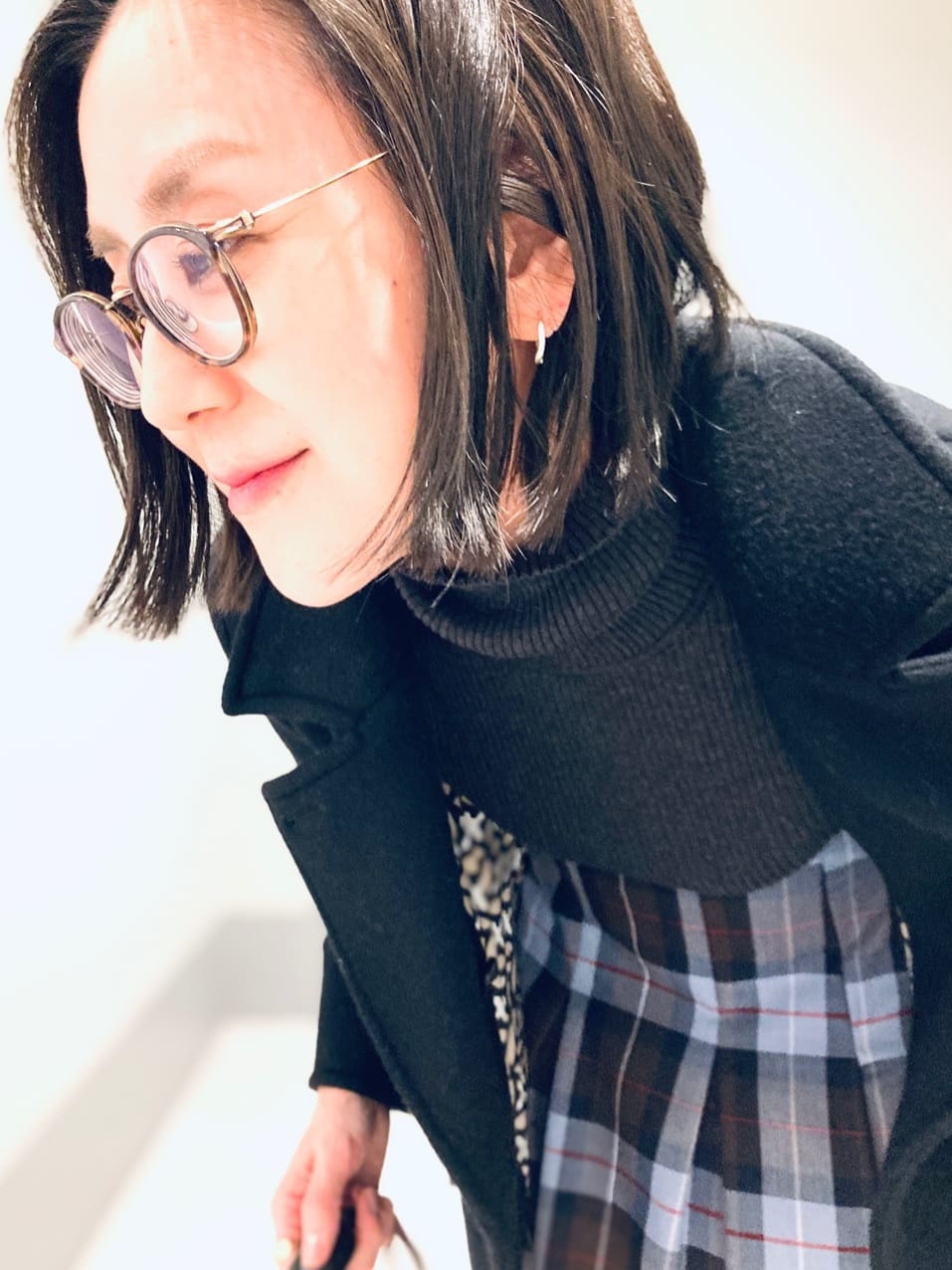 Furuさんの「DRESSTERIOR｜シルクブレンドメリノウールリブプルオーバー」を使ったコーディネート