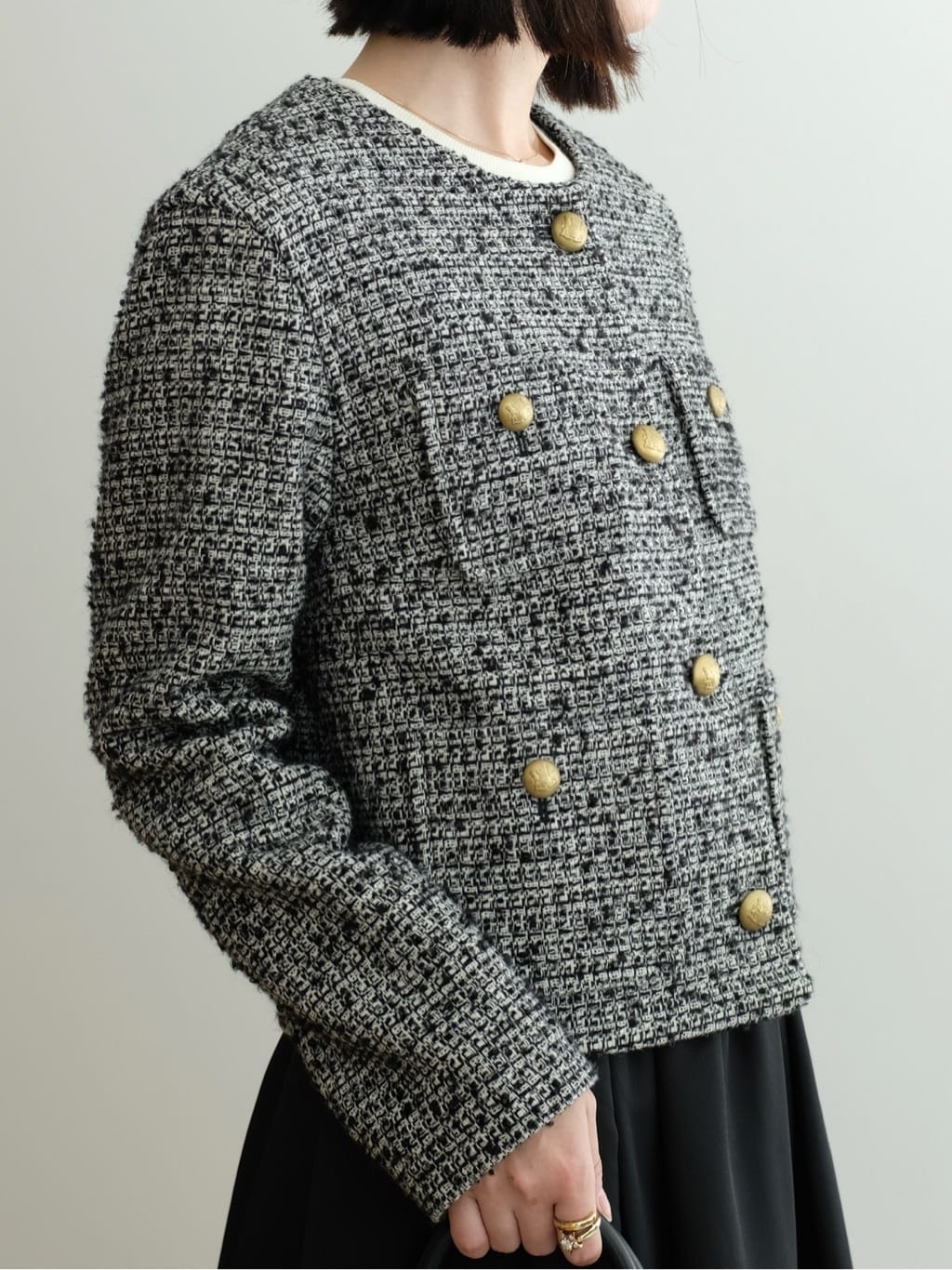 Kishimotoさんの「DRESSTERIOR｜◆ショートブーツ」を使ったコーディネート