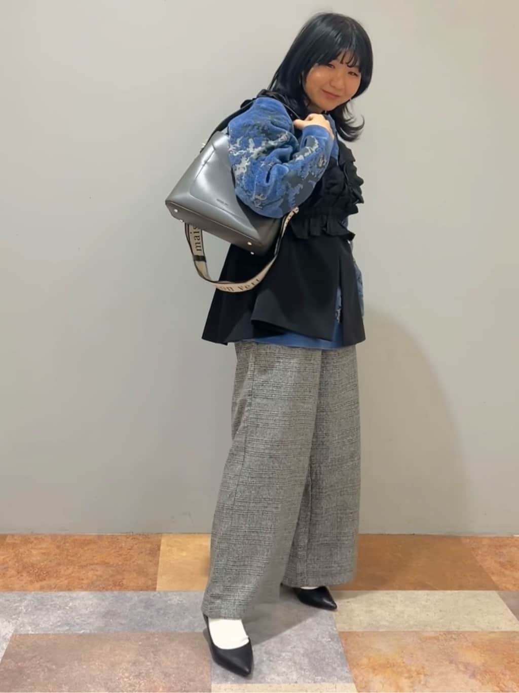 ひらのみさんの「THE SHOP TK｜◆【汚れ＆シワが付きにくい/セレモニー/通勤】ダブルクロスジレ/洗濯機OK」を使ったコーディネート