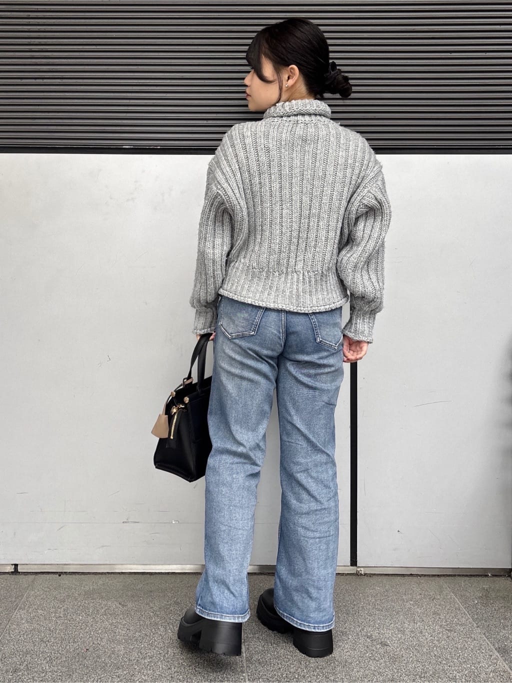まっきーさんの「ESPERANZA｜ダブルフラップ2WAYハンドバッグ」を使ったコーディネート