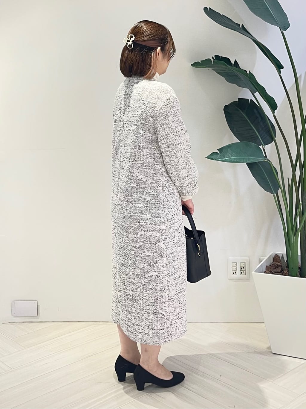 Tomoさんの「UNTITLED｜【軽量／ウール混】ライトフォルム ロングコート」を使ったコーディネート
