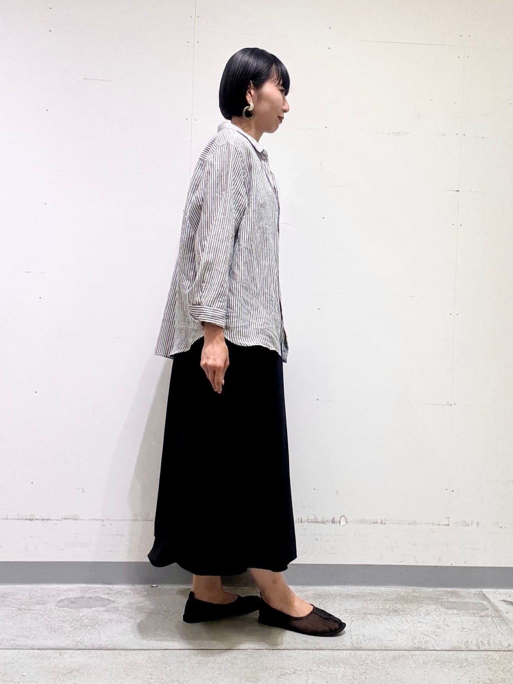 naoさんの「INDIVI｜【UVケア】エアリージョーゼット キャミワンピース」を使ったコーディネート