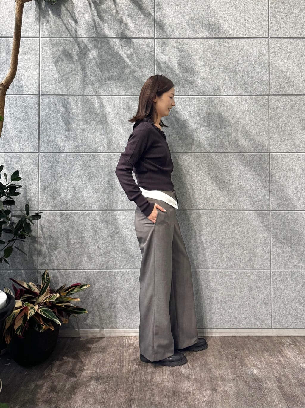 uchi__yamaさんの「CODE A｜whisper jersey top」を使ったコーディネート