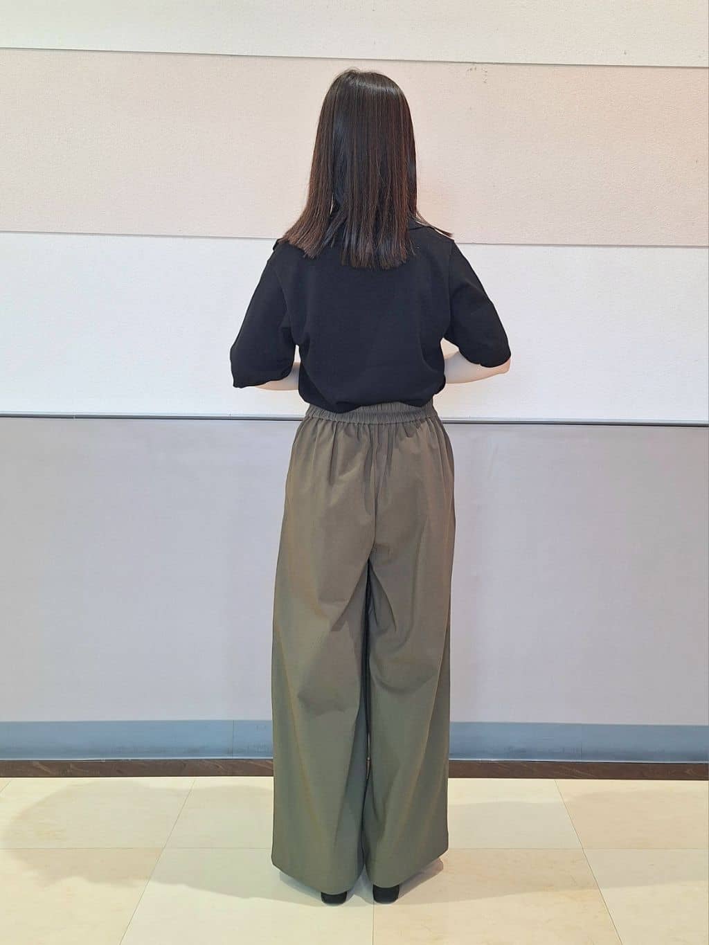 Sachaさんの「SHOO･LA･RUE｜【S-LL/洗える】大人の抜け感 スキッパーニット」を使ったコーディネート