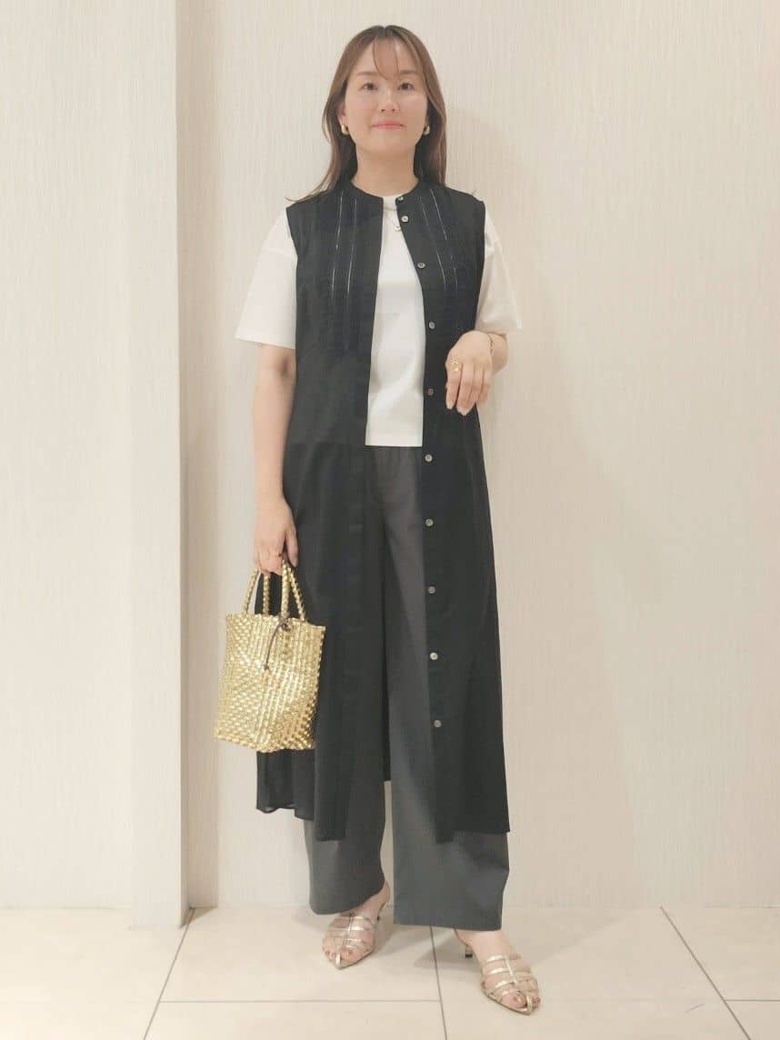 naokoさんの「UNTITLED｜【ステンレス】レイヤードチェーンネックレス」を使ったコーディネート