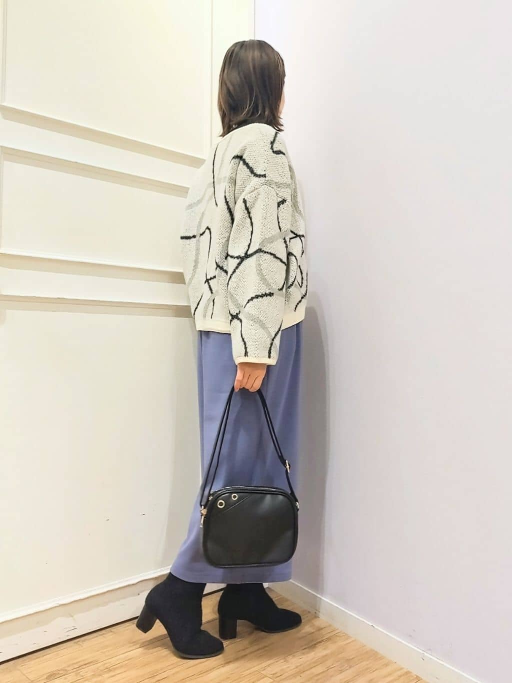 miomioさんの「SHOO･LA･RUE｜【着丈選べる/きっと虜になる】あったかもちもち ワイドパンツ」を使ったコーディネート