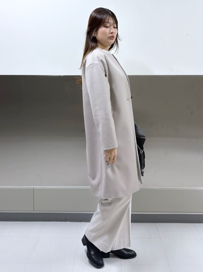 kanaさんの「UNTITLED｜【重ね着もおすすめ/洗える】ウールカシミヤ クルーネックニット」を使ったコーディネート