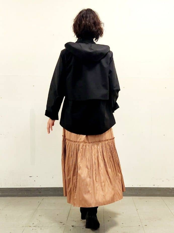 mayumayuさんの「Reflect｜【腰周りすっきり◎】プリーツギャザースカート」を使ったコーディネート