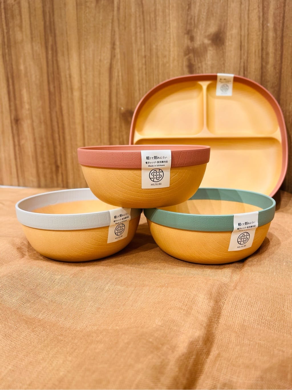 トミーさんの「212 KITCHEN STORE｜MUSUBI 塗分け ランチプレート NB/WH」を使ったコーディネート