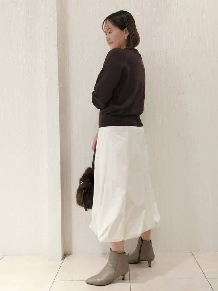 naokoさんの「UNTITLED｜【セットアップ可】ウールライク ダブルブレストジャケット」を使ったコーディネート