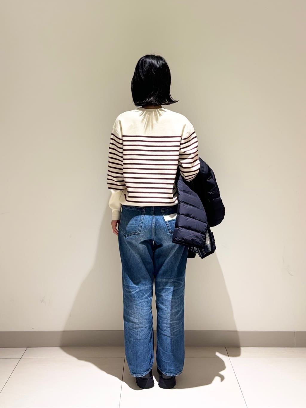 mayuさんの「Dessin｜【ユニセックス／洗える】コットンカシミヤブレンドセーター」を使ったコーディネート