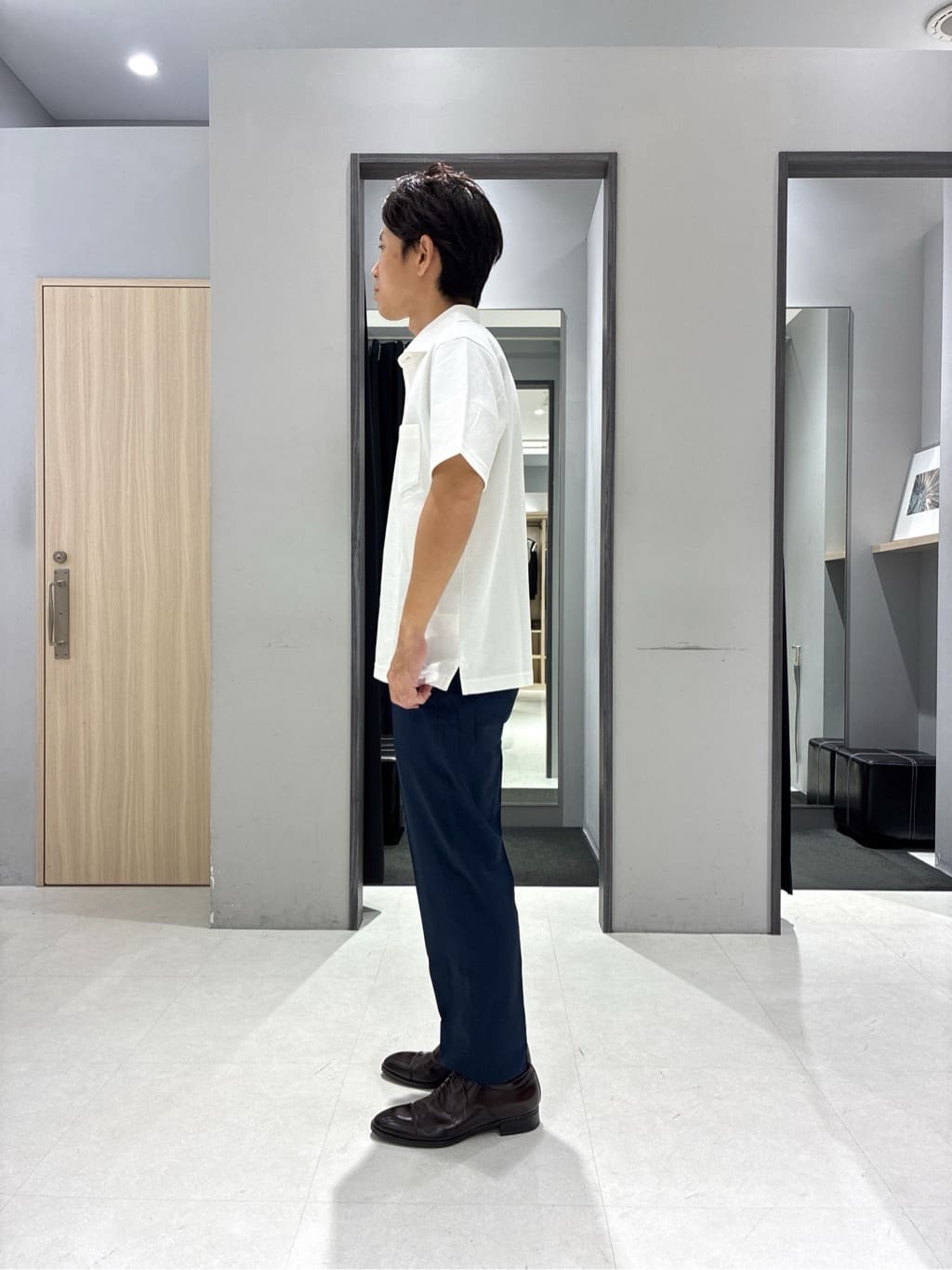 わいずみさんの「TAKEO KIKUCHI｜【COOL CITY WEAR】アーバンクール ジャケット /接触冷感・吸水速乾」を使ったコーディネート