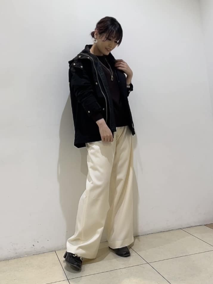 watanabeさんの「UNTITLED｜【8色展開/体型カバー】魅せるタイムレスニット」を使ったコーディネート