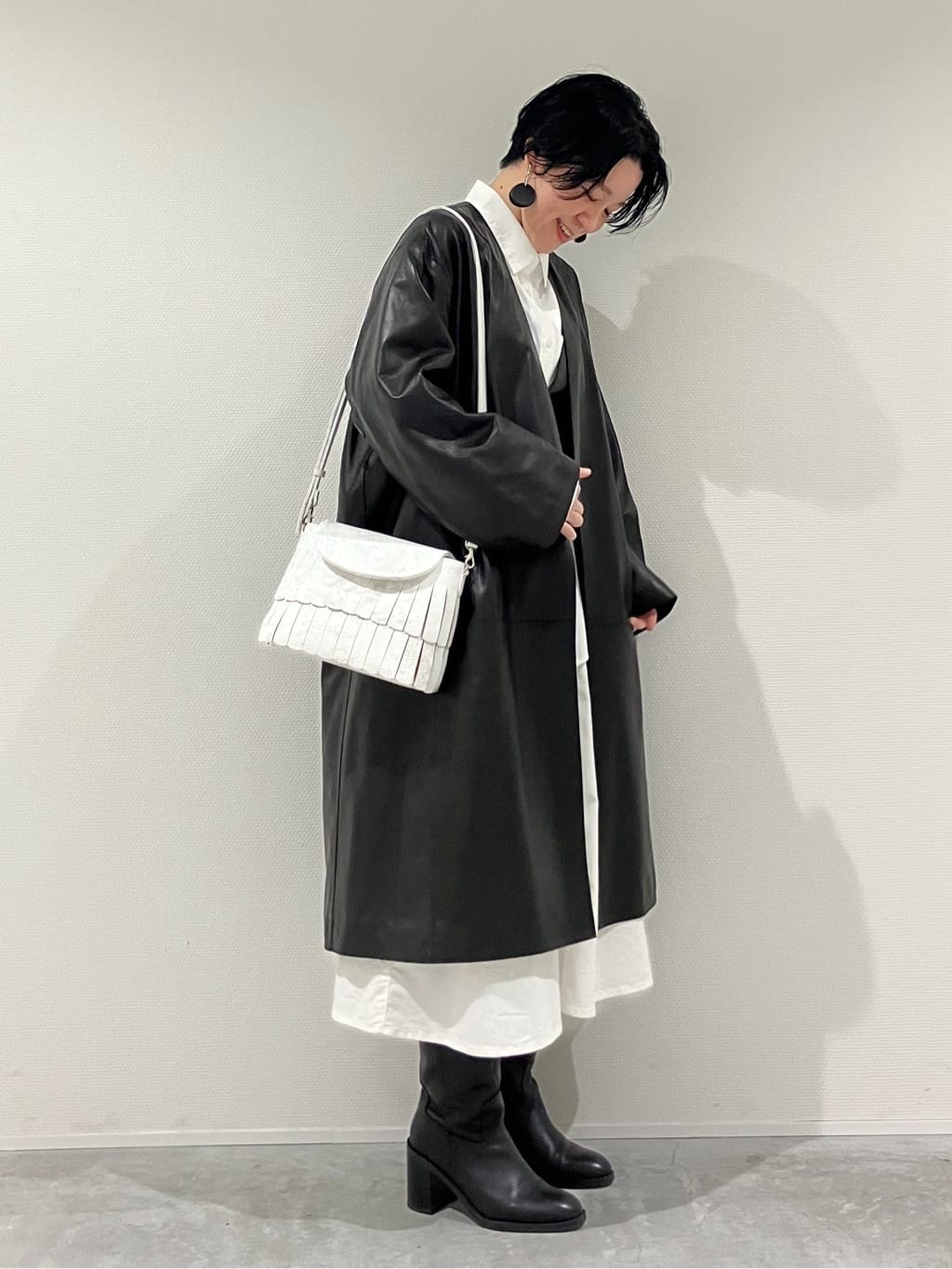 Cさんの「HIROKO HAYASHI｜FRANGIA（フランジャ）ショルダーバッグ」を使ったコーディネート