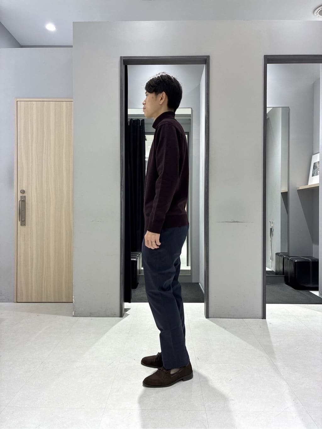 わいずみさんの「TAKEO KIKUCHI｜【360&deg;ストレッチ／セットアップ対応】None Of Stress ジャケット」を使ったコーディネート