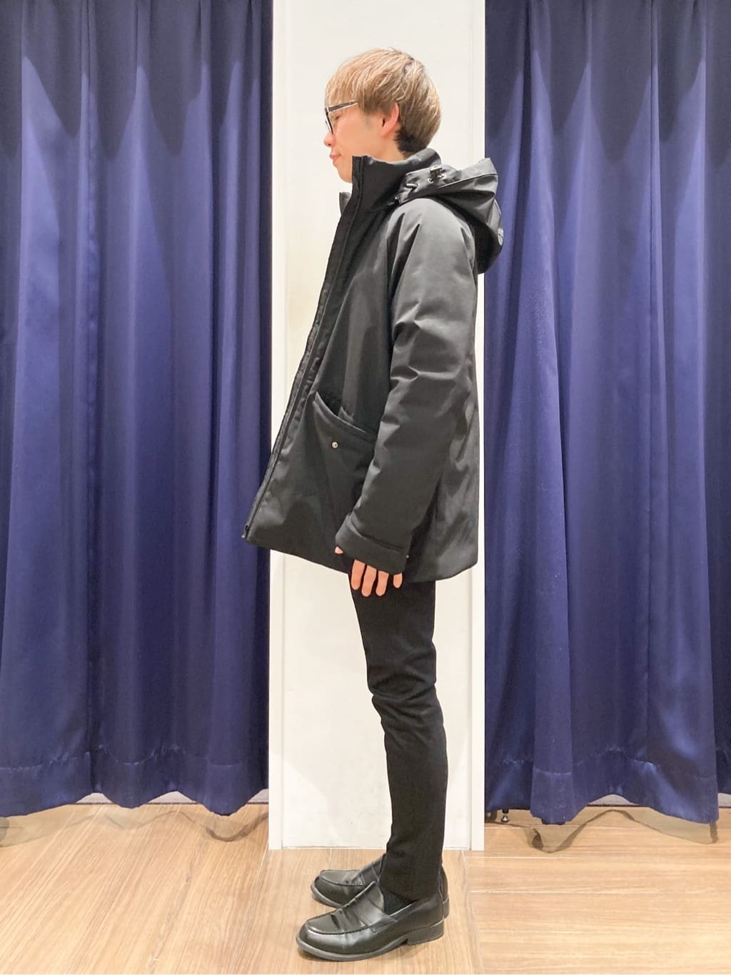 つーじーさんの「THE SHOP TK｜【軽くて、暖かい】SORONA／ソロナ 中綿ブルゾン 防風/軽量/洗濯機OK/フード脱着可」を使ったコーディネート