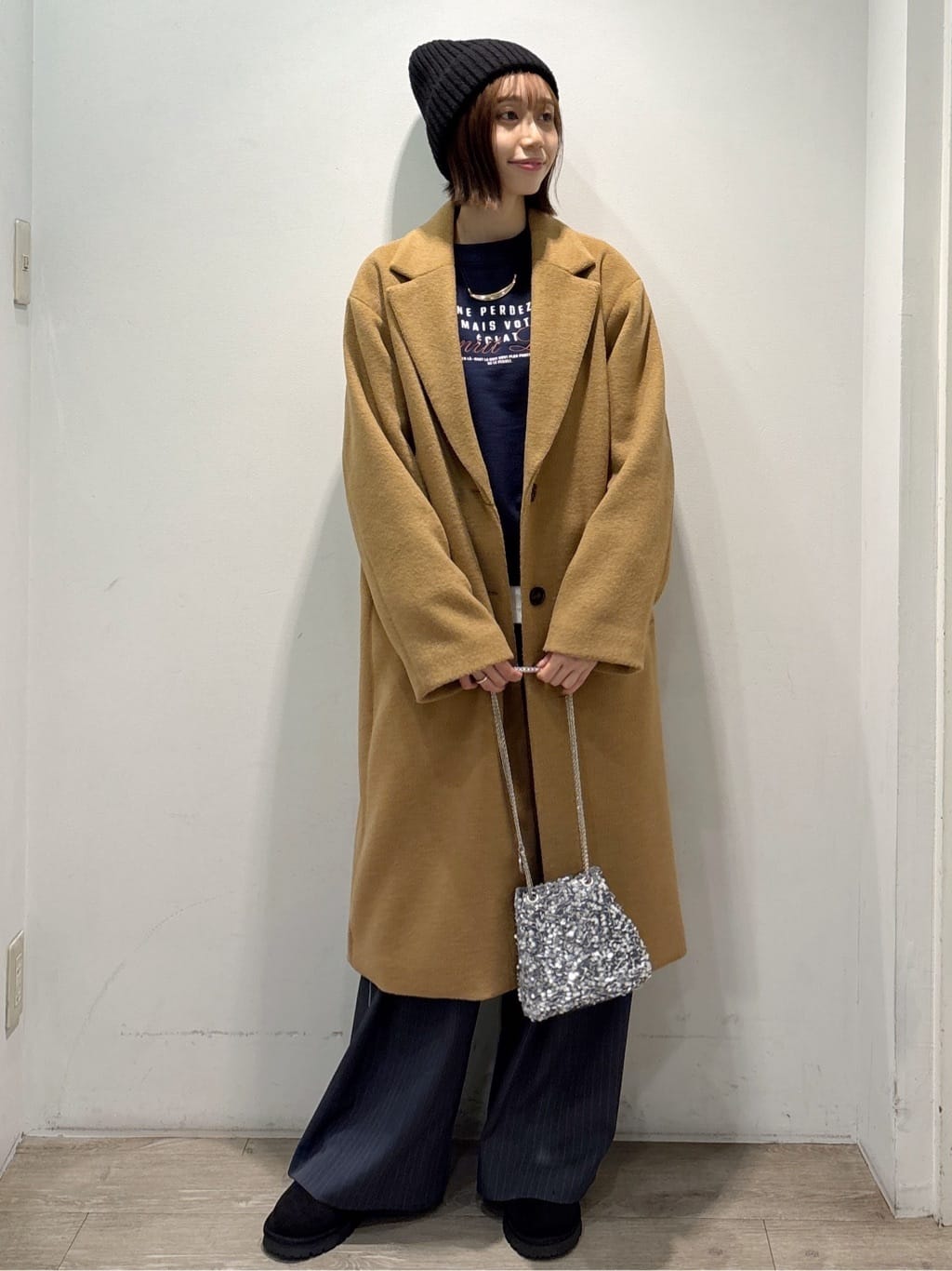 ぶまりんさんの「OPAQUE.CLIP｜裏毛プリント刺繍ロゴ【洗濯機OK】」を使ったコーディネート