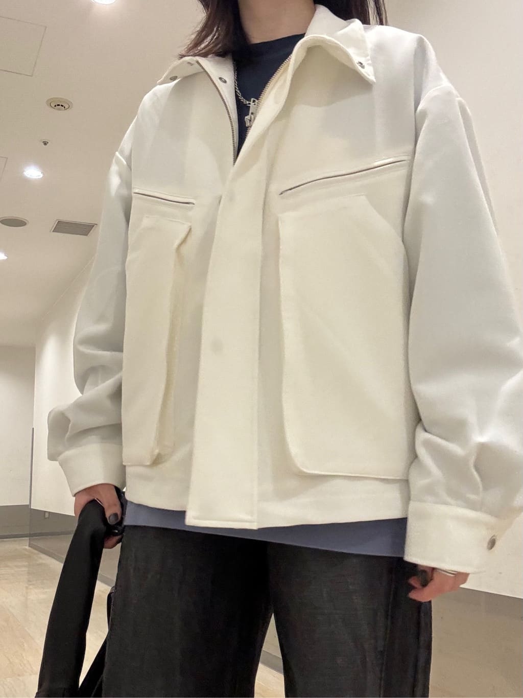 Renaさんの「tk.TAKEO KIKUCHI｜フライトジャケット」を使ったコーディネート