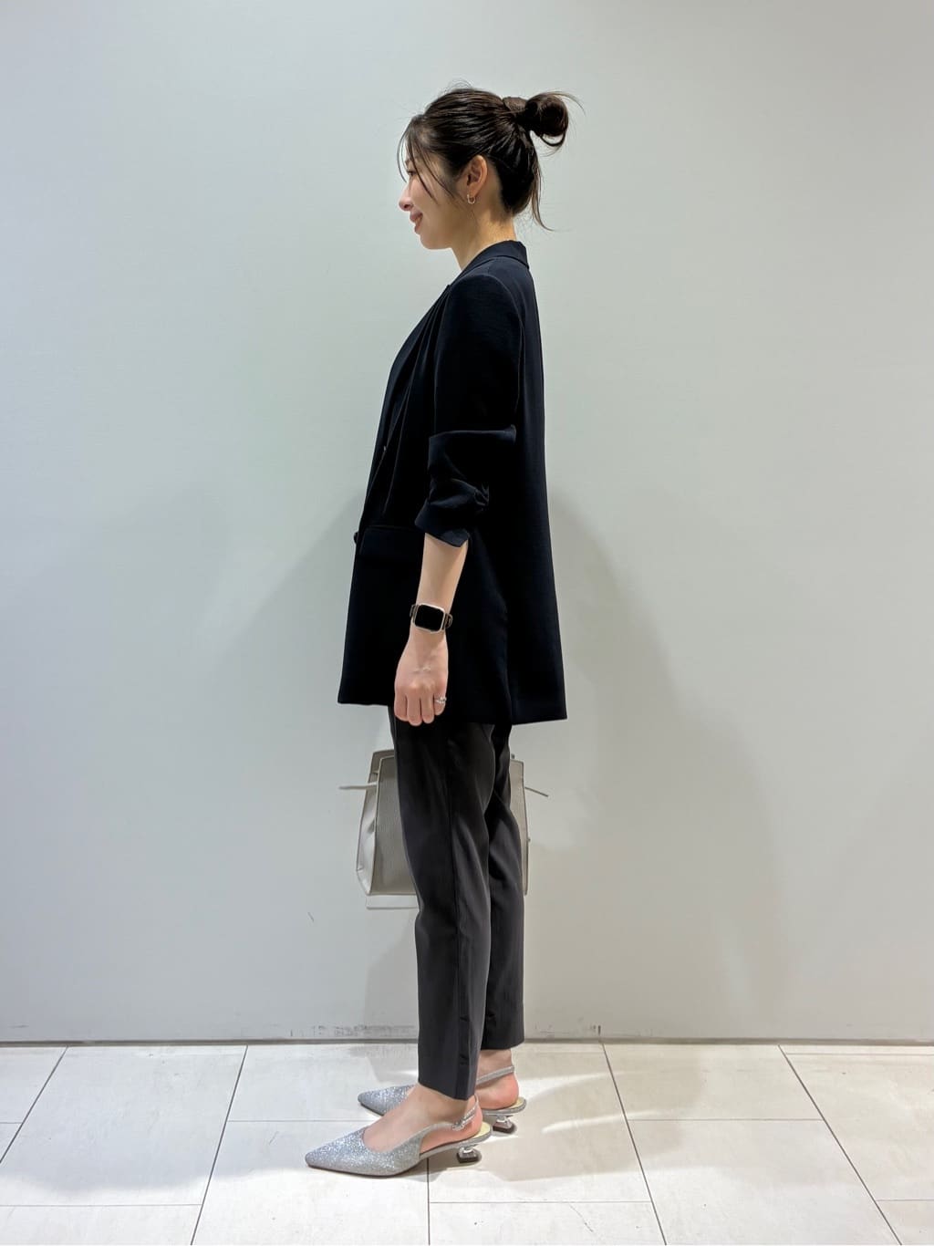 KAOさんの「INDIVI｜◆【合皮／マルチWAY／サブバッグ付】ミニショルダーバッグ」を使ったコーディネート