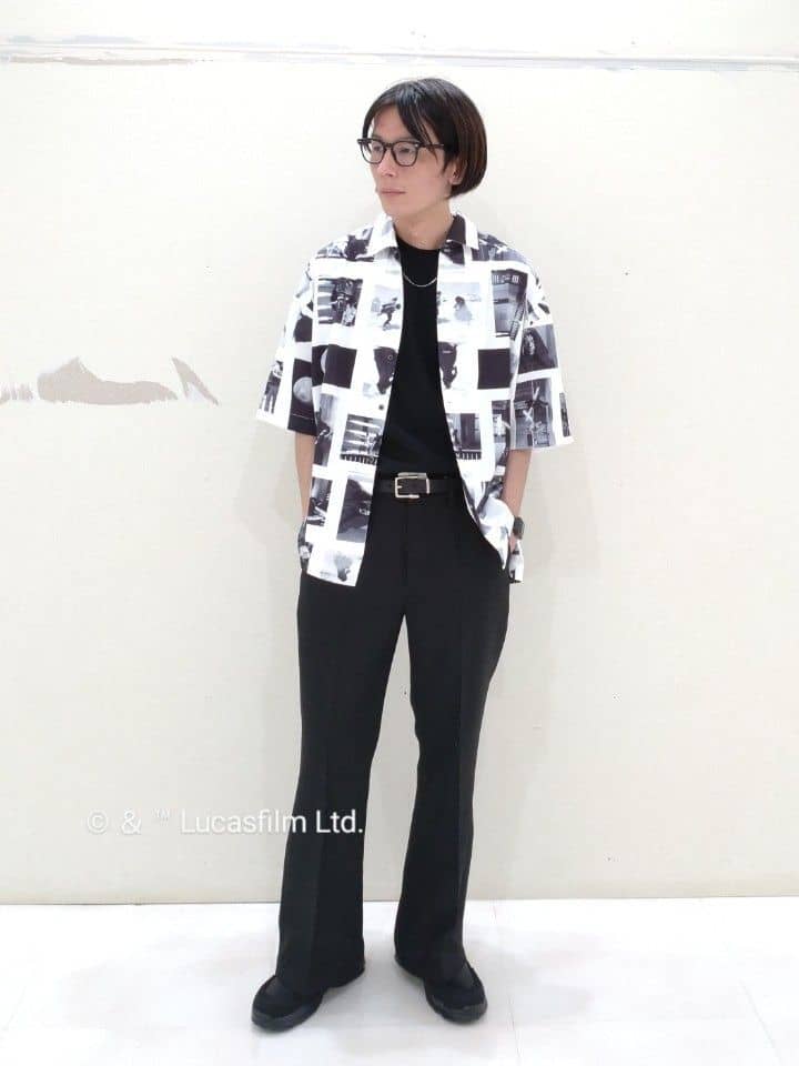 KENさんの「tk.TAKEO KIKUCHI｜【STAR WARS】Capsule Collection 2WAY半袖シャツ」を使ったコーディネート
