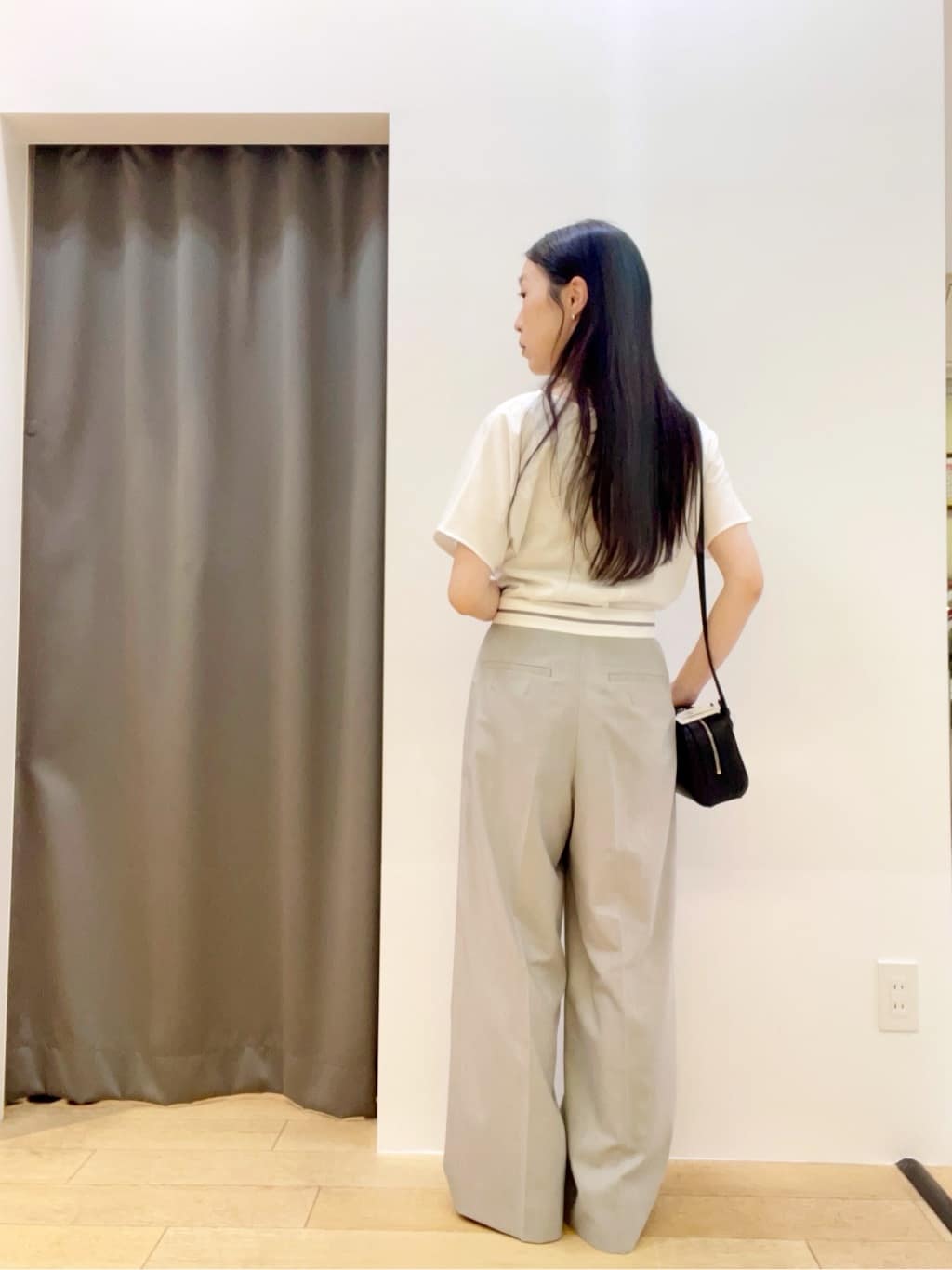 yukoさんの「INDIVI｜【インナーとしても活躍！】シンプルTシャツ」を使ったコーディネート