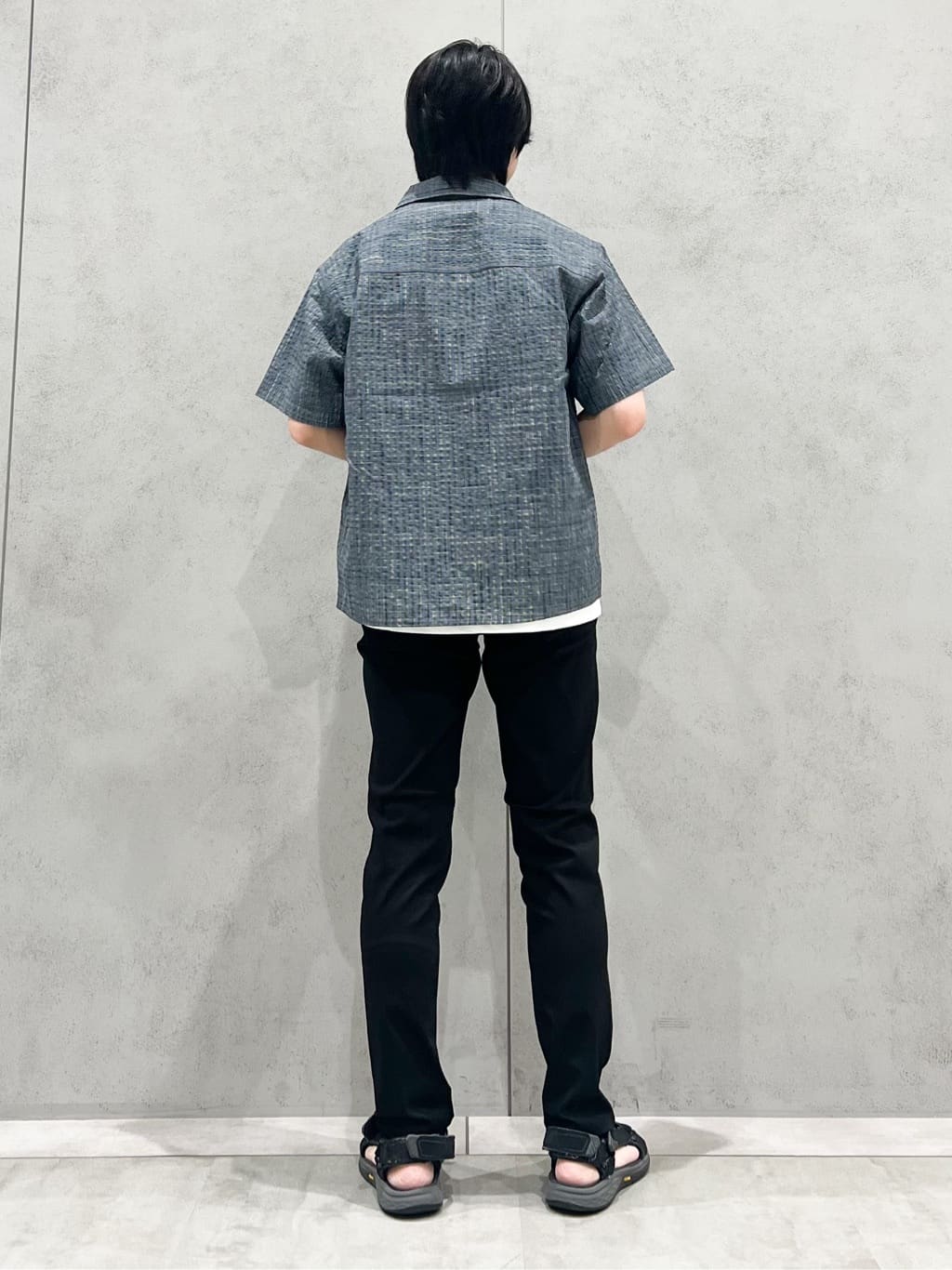 SHI-MAさんの「THE SHOP TK｜パーフェクテックリンクス半袖Tシャツ 【接触冷感／吸水速乾／UVカット／洗濯機OK】」を使ったコーディネート