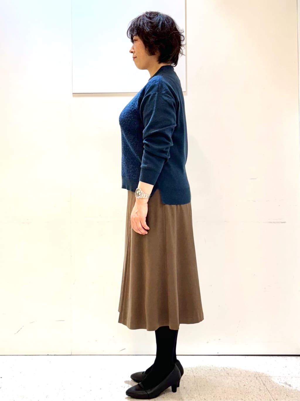 ヤスコさんの「Reflect｜【着映え◎／アームホールゆったり】グレンチェックジャコット」を使ったコーディネート
