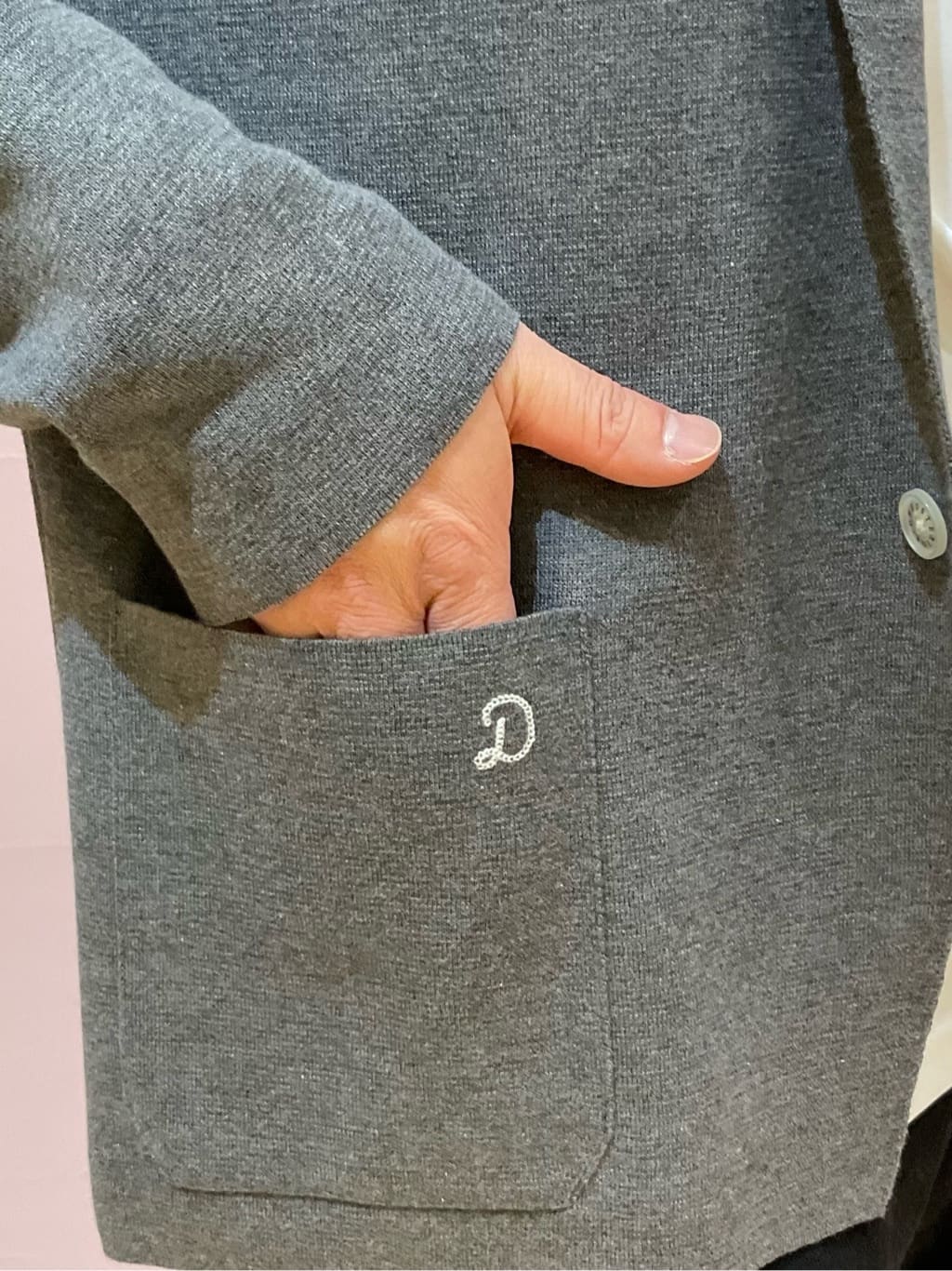 Nagaseさんの「DRESSTERIOR｜【ウォッシャブル】スプリング ニットジャケット」を使ったコーディネート