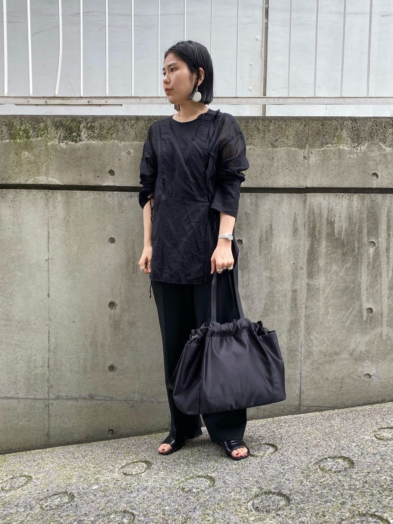 Uさんの「HIROKO HAYASHI｜LUINI SATINE（ルイーニ サティーネ）トートバッグ」を使ったコーディネート