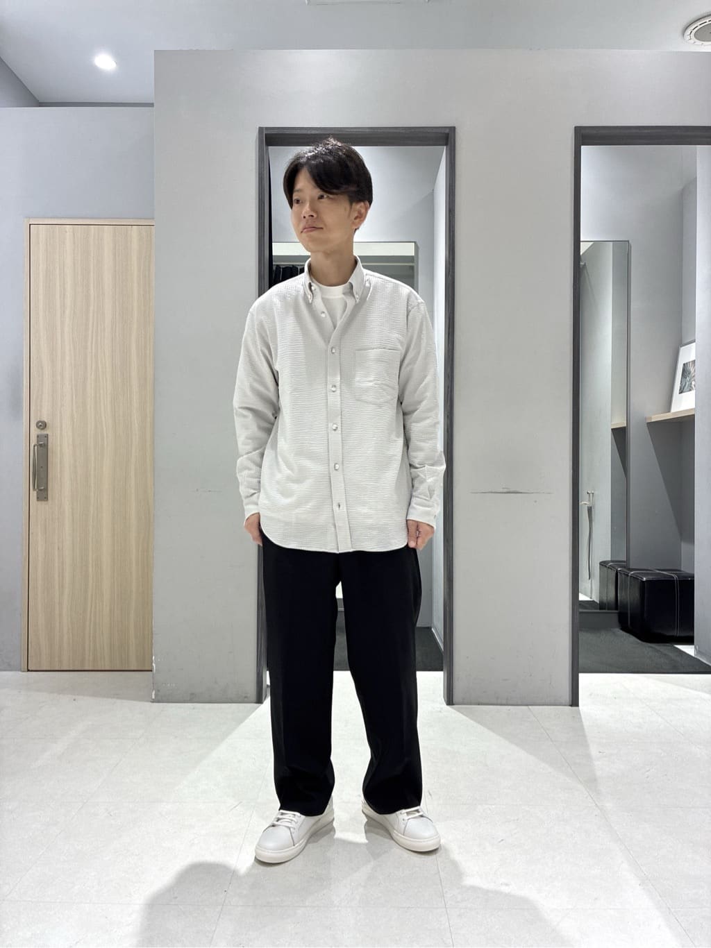 わいずみさんの「TAKEO KIKUCHI｜【3WAY】グレンチェック ダウンライナー ブルゾン」を使ったコーディネート